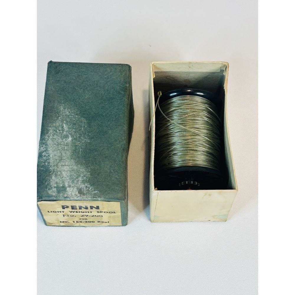 PENN Lightweight Spool 29-200 for No. 155-200 Reels w/Box Vintage USA
